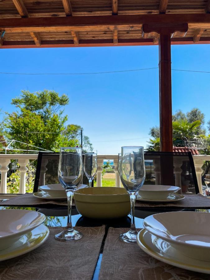 Casa Lia-Beach Front Villa Nea Kallikrateia Kültér fotó